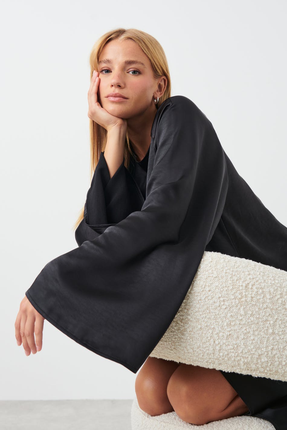 Satin blouse