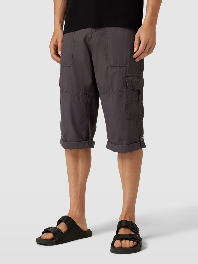 Cargoshorts inklusive Gürtel in dunkelgrau