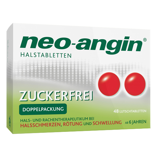 NEO-ANGIN Halstabletten zuckerfrei  48 St  Lutschtabletten