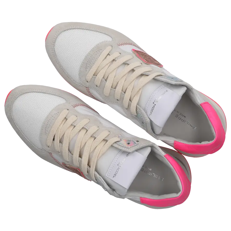 Philippe Model - Sneaker low TZLD WNL3 Veloursleder - grau