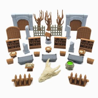 Full Scenery Pack for Descent: Legends of the Dark – 35 Pieces