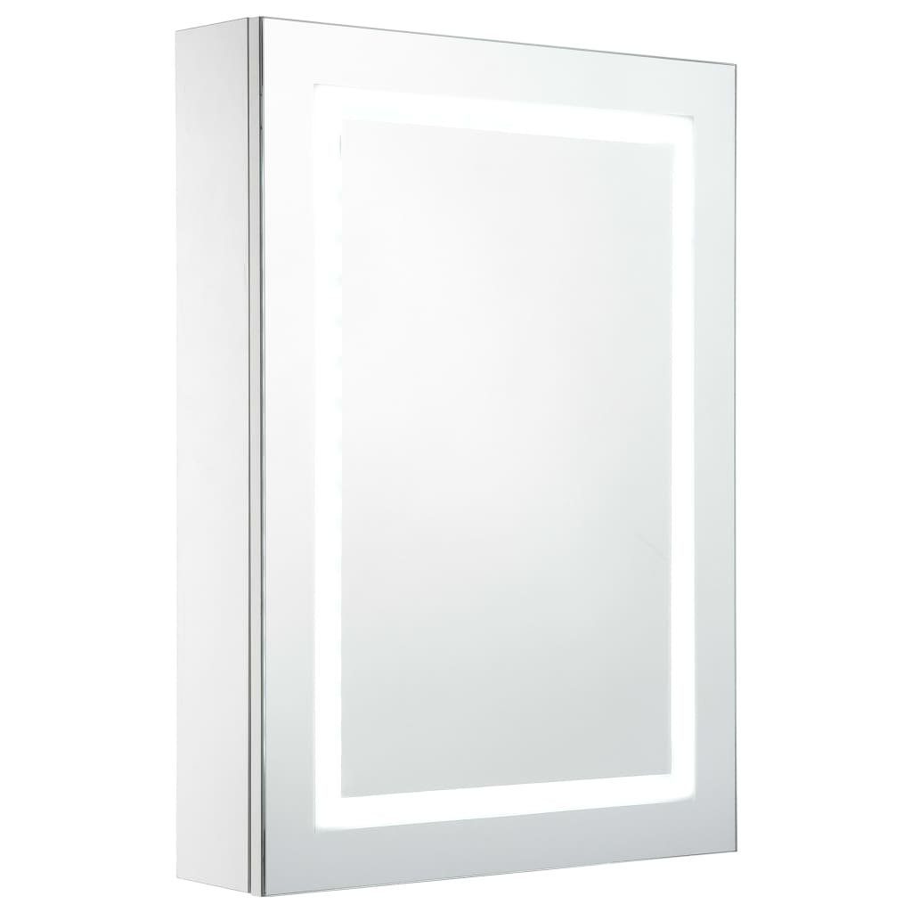 vidaXL Badezimmerspiegelschrank LED-Spiegelschrank 50x13x70 cm