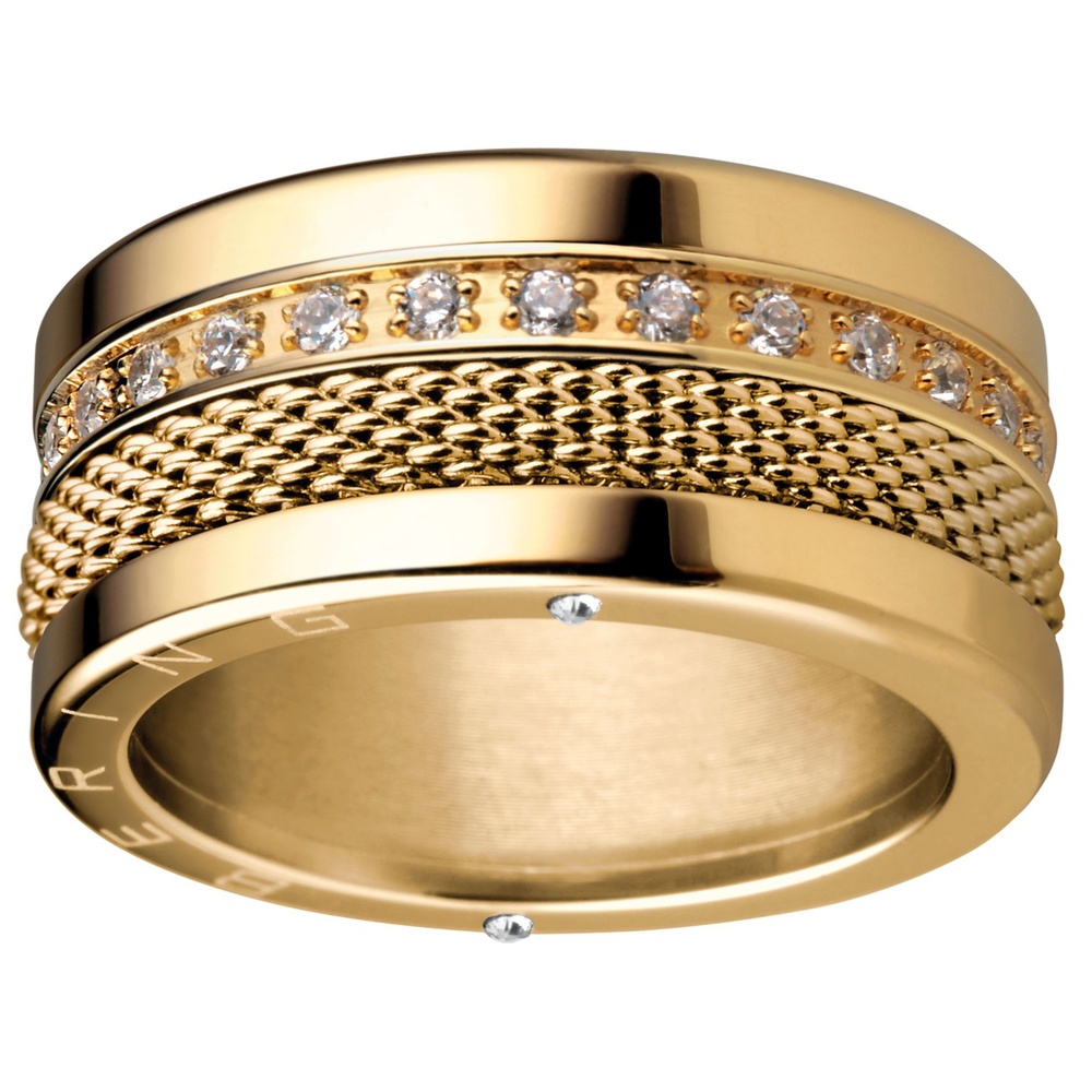 Bering Bague en acier inoxydable Acier inoxydable or Bague