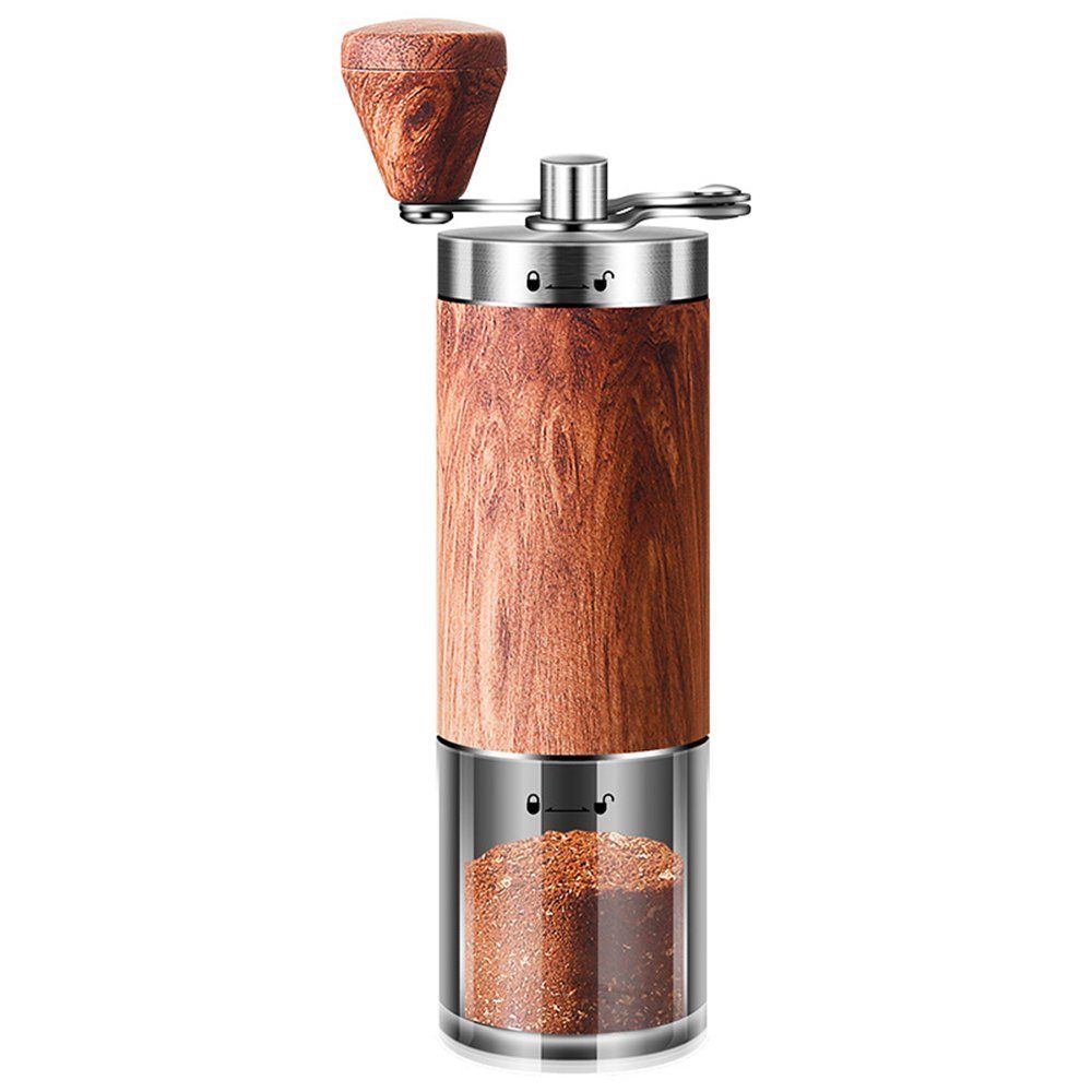Zimtky Kaffeemühle Handkaffeemaschine, Kaffeemühle, Mini-Mühle, Mahlwerk aus Edelstahl