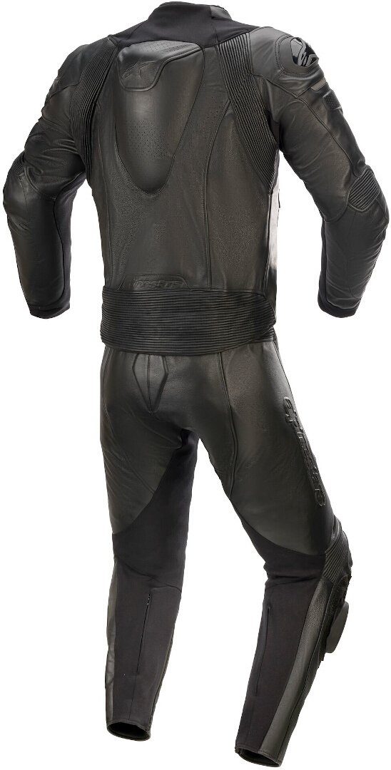 Alpinestars Motorradkombi GP Plus V3 Graphite 2-Teiler Motorrad-Lederkombi
