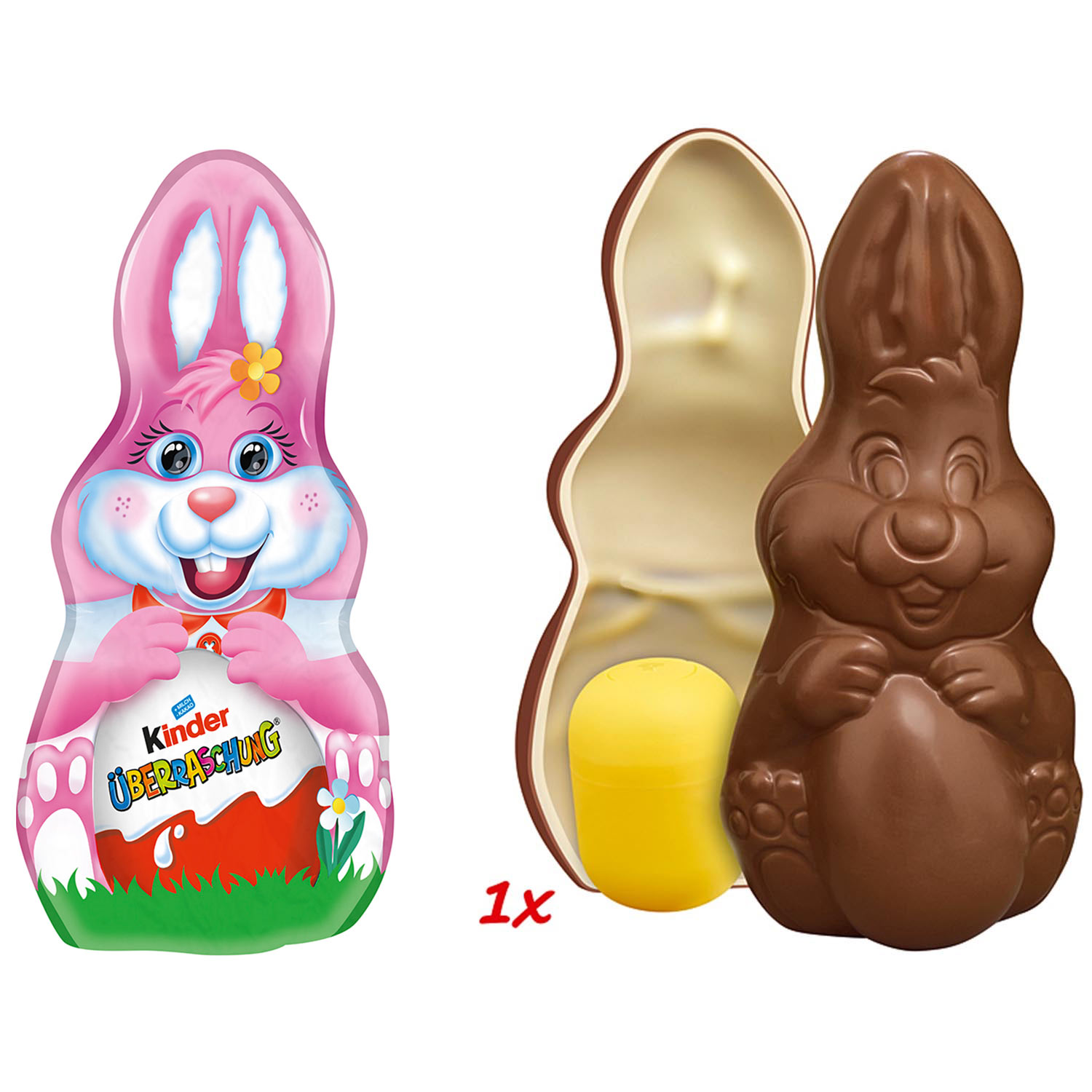 kinder Schokolade Rosa-Hase mit Überraschung 75g