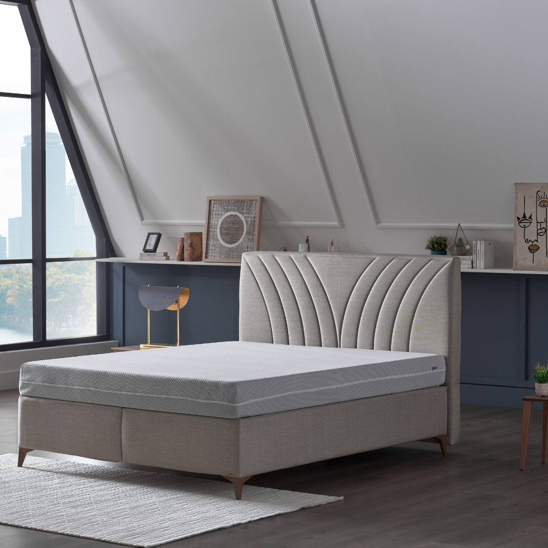 Arga Home A-GUARD AirFlow 7-Zonen Kaltschaummatratze, H2/H3, 18 cm Höhe, 100x200