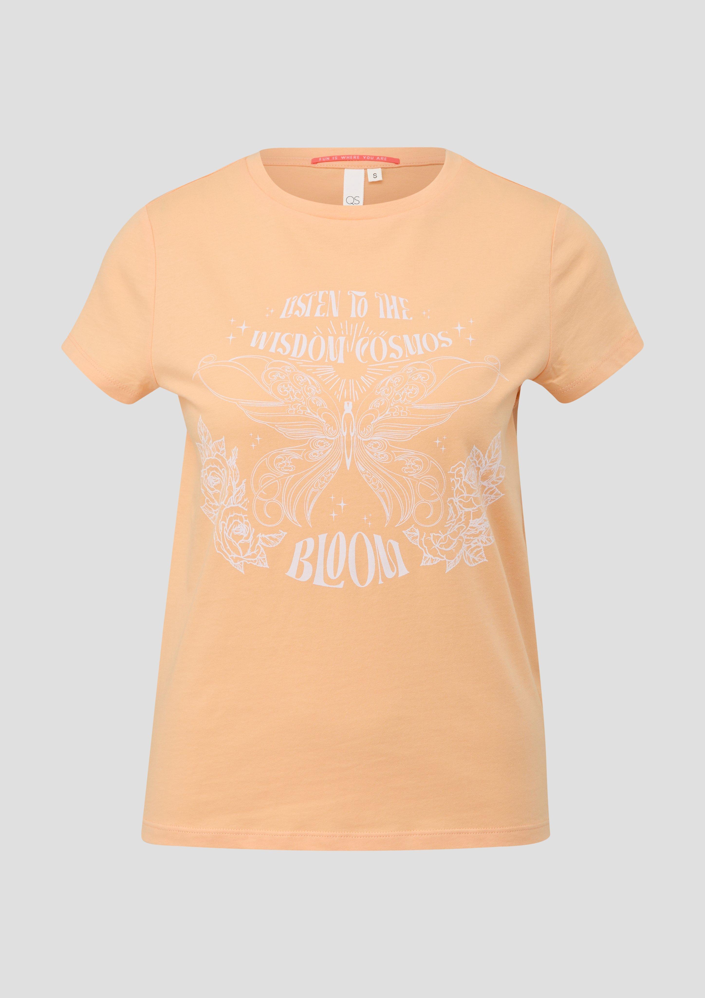 T-Shirt mit Frontprint  2144078-21D0