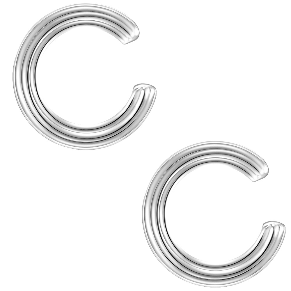 Glanzstücke München Manchette d'oreille en argent Argent sterling en Argent Boucles d'oreilles