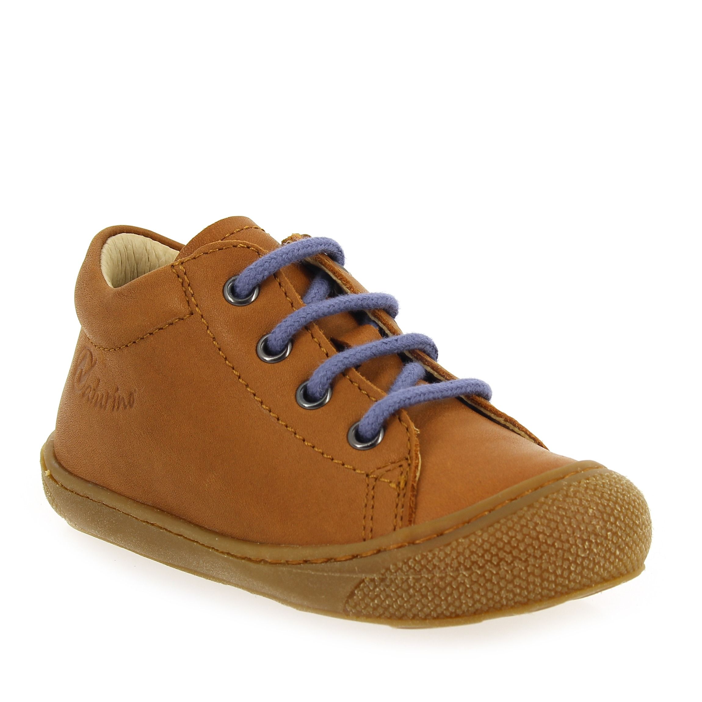 Naturino  COCOON ZIP NAPPA BOY - Cognac