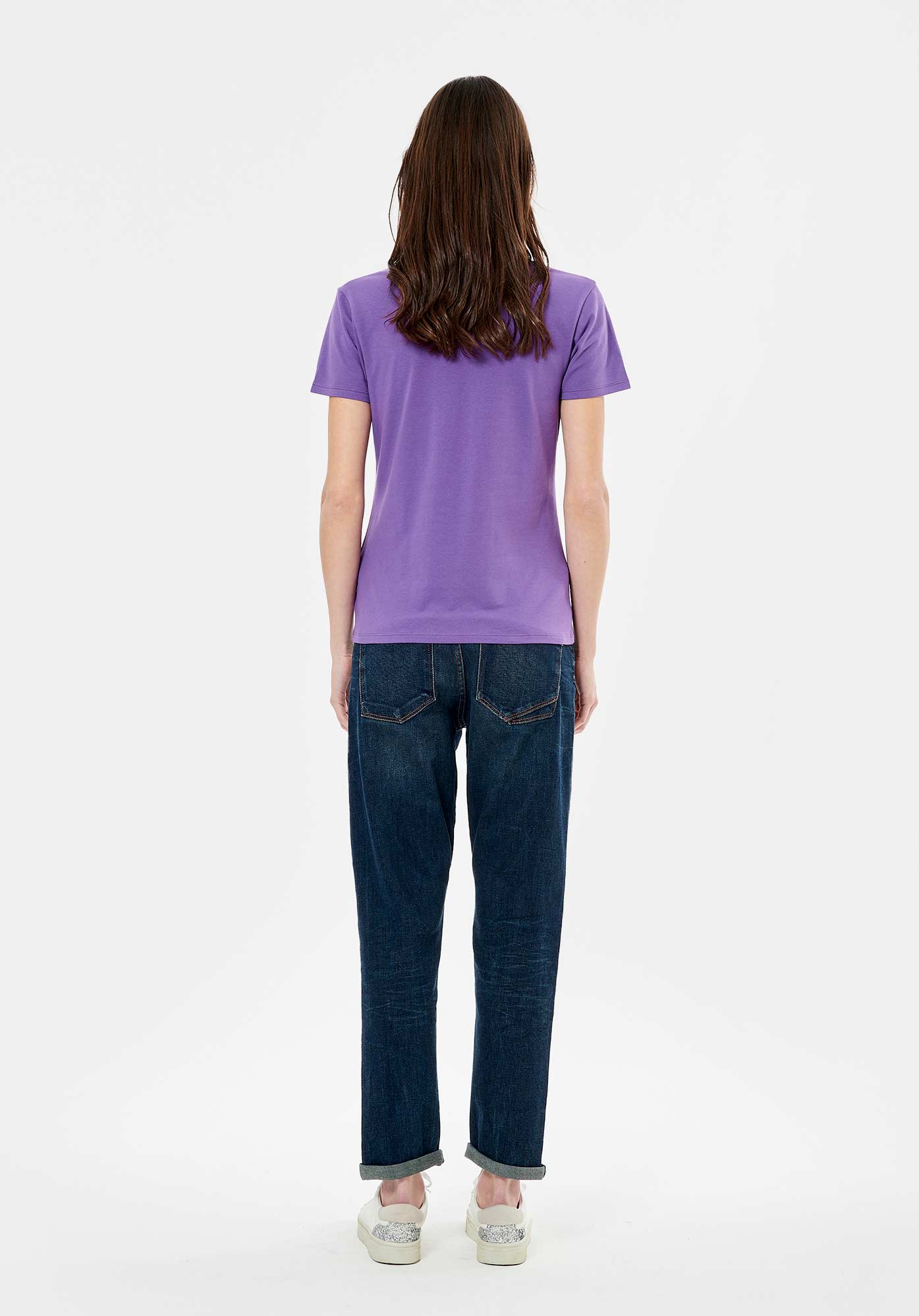 LEA    T-shirt violet Femme
