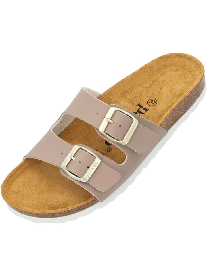 palado Pantoletten in beige matt günstig kaufen