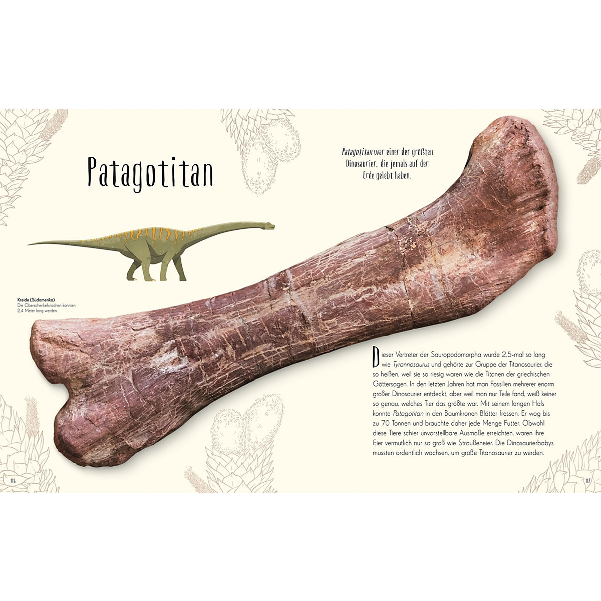 Wundervolle Welt der Dinosaurier