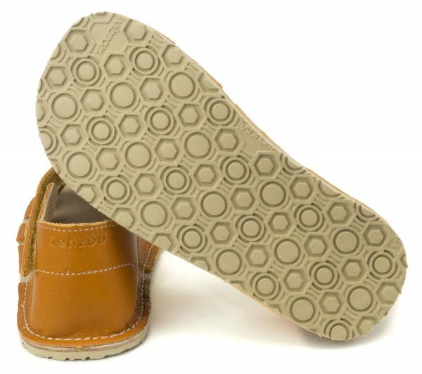 ZeaZoo ~ Sandale Marlin ~ Camel/Blau