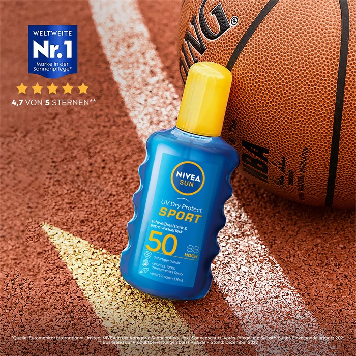UV Dry Protect Sport Sonnenspray LSF 50