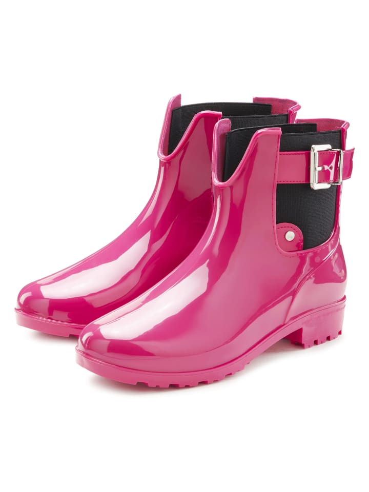 Vivance Gummistiefelette in pink günstig kaufen