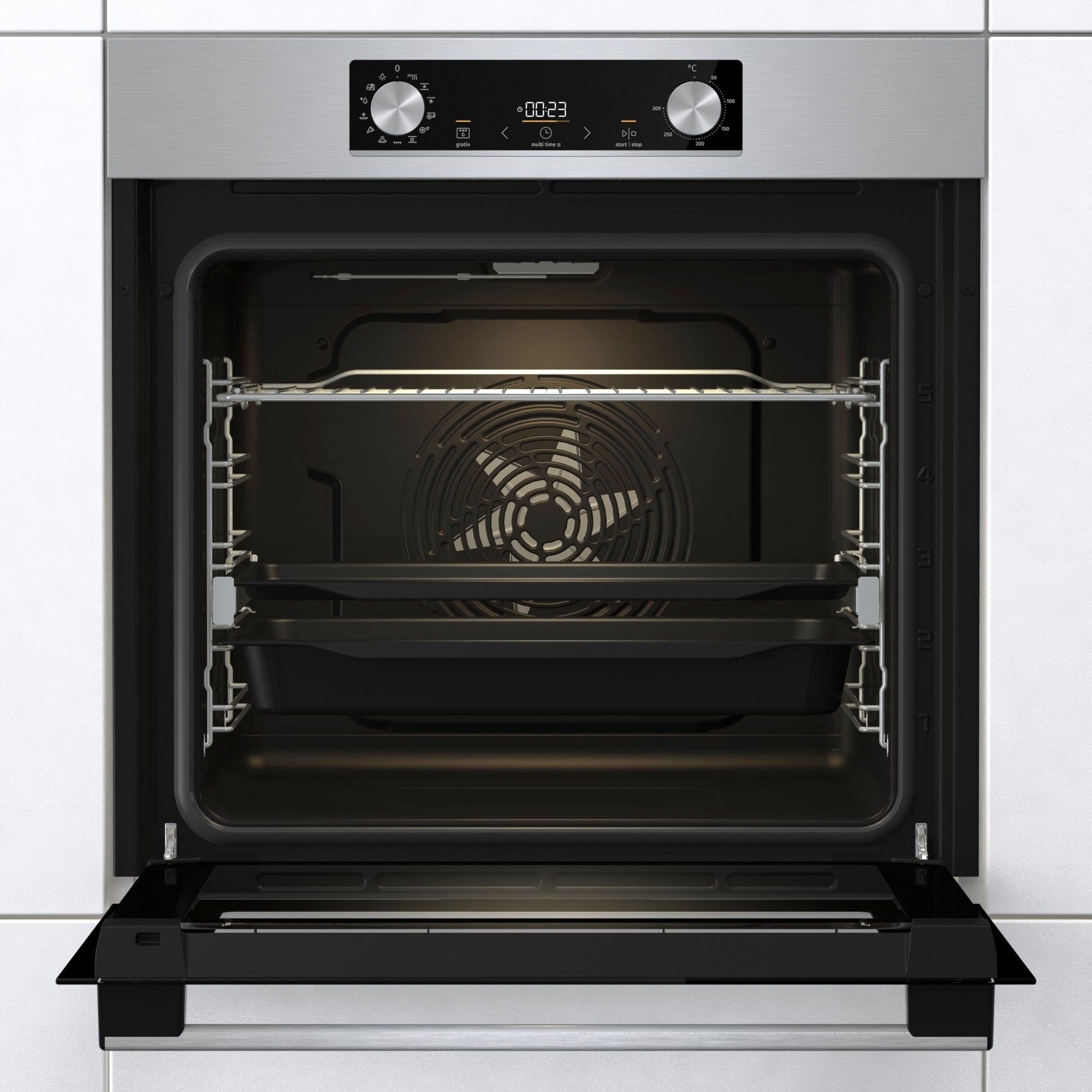 GORENJE Einbaubackofen BOS6737E13, Aqua-Reinigungsfunktion