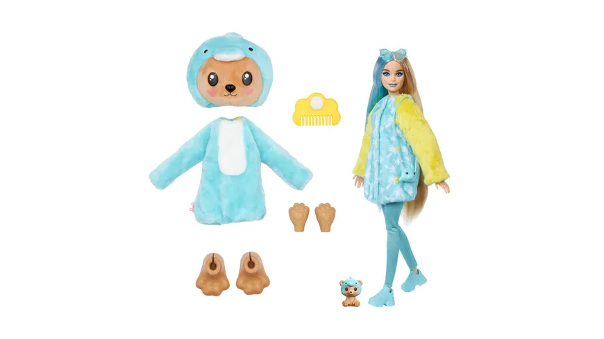 Barbie Cutie Reveal Barbie Costume Cuties Series - Teddy Dolphin