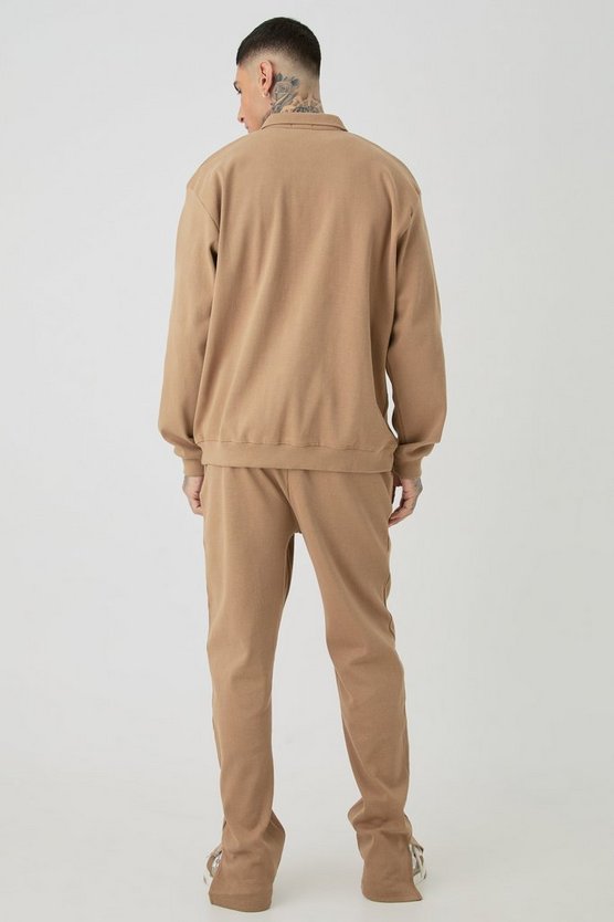 Tall gerippte Oversize Jacke
