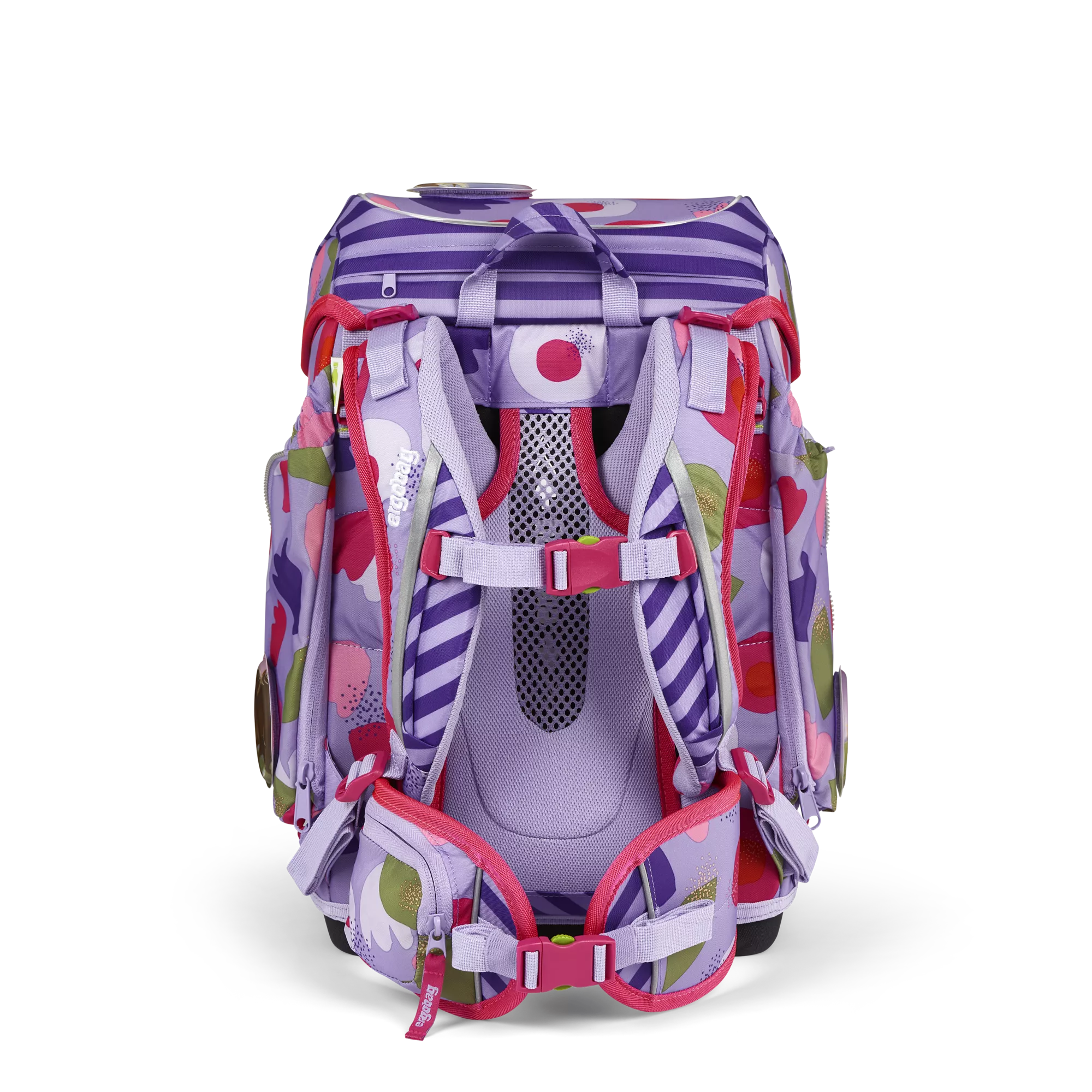 ergobag Schulranzen Set Blütenzaubär