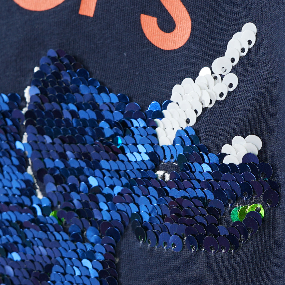 Jungen Langarmshirt mit Wendepailletten