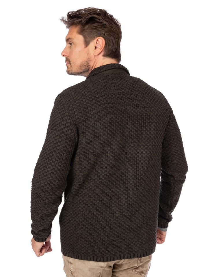 OS-Trachten Strickjacke 427002-0771 in dunkelgrün günstig kaufen