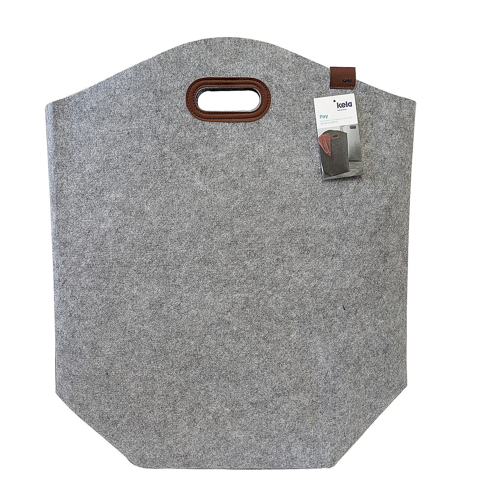 kela Wäschebox Fay, Kunstledergriffe