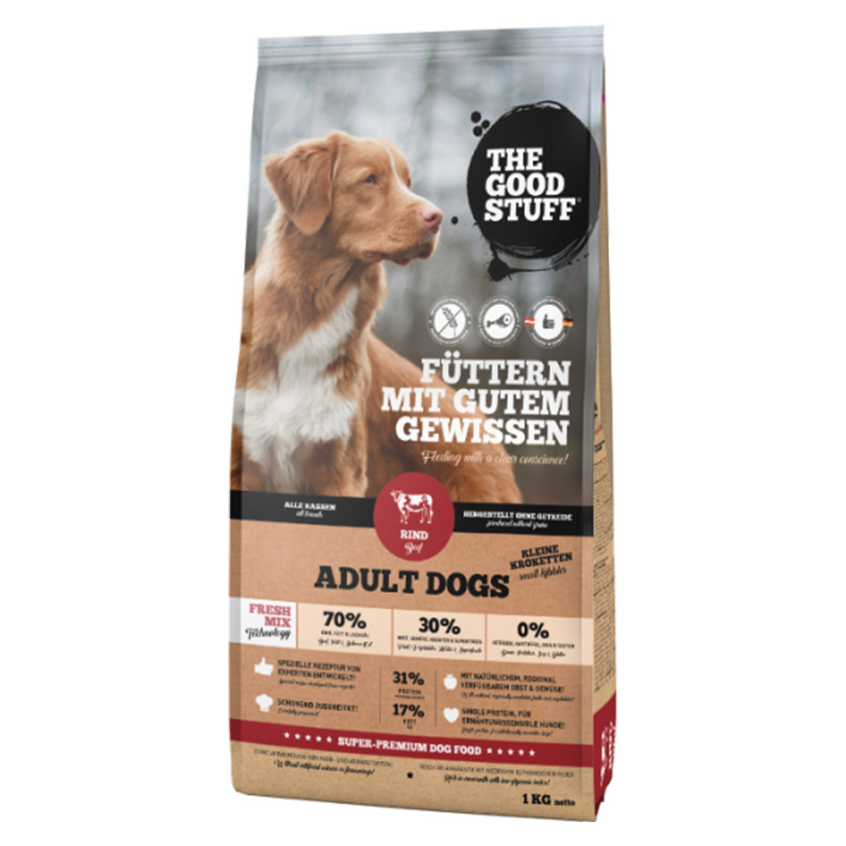 The Goodstuff Minis Adult Rind 1kg günstig kaufen bei ZooRoyal