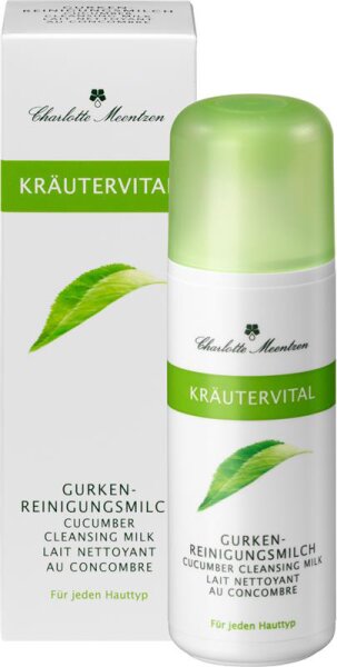 Charlotte Meentzen Kräutervital Gurken-Reinigungsmilch Reinigungsmilch