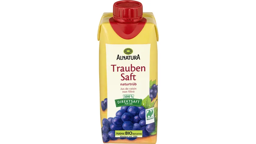 Alnatura Bio Traubensaft naturtrüb 330 ml