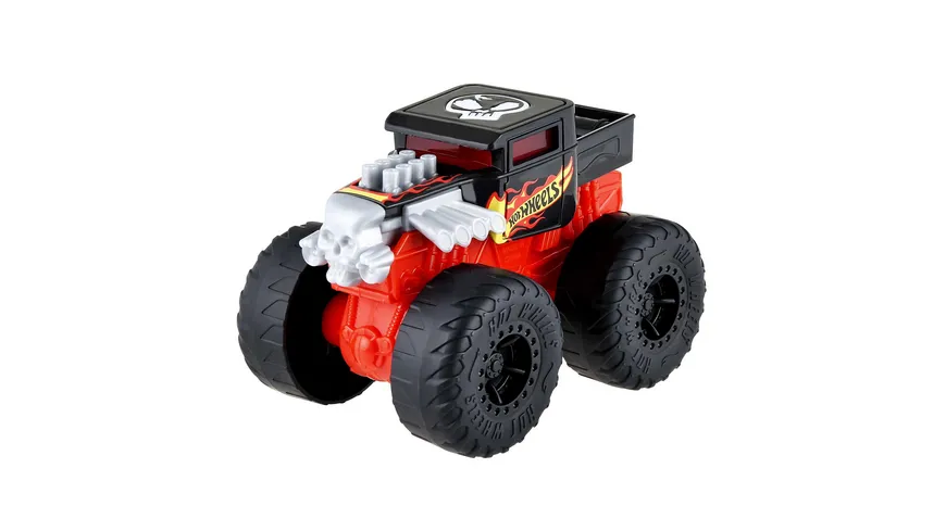 Hot Wheels Monster Trucks Roarin’ Wreckers Trucks mit Licht- und Geräuscheffekten, 1 Stück, sortiert