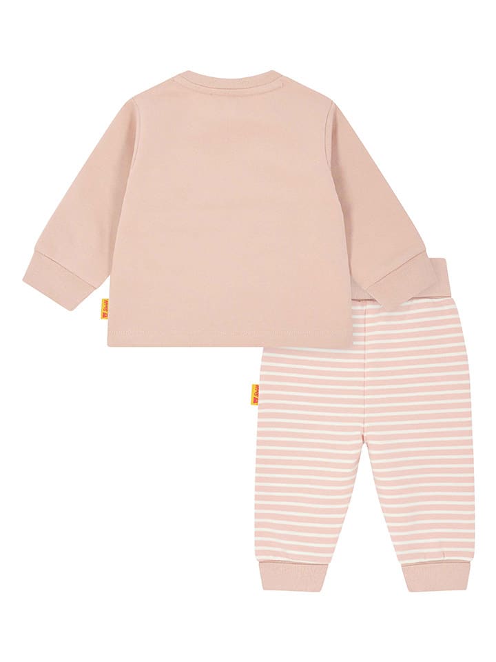 Steiff 2tlg. Outfit in Rosa günstig kaufen
