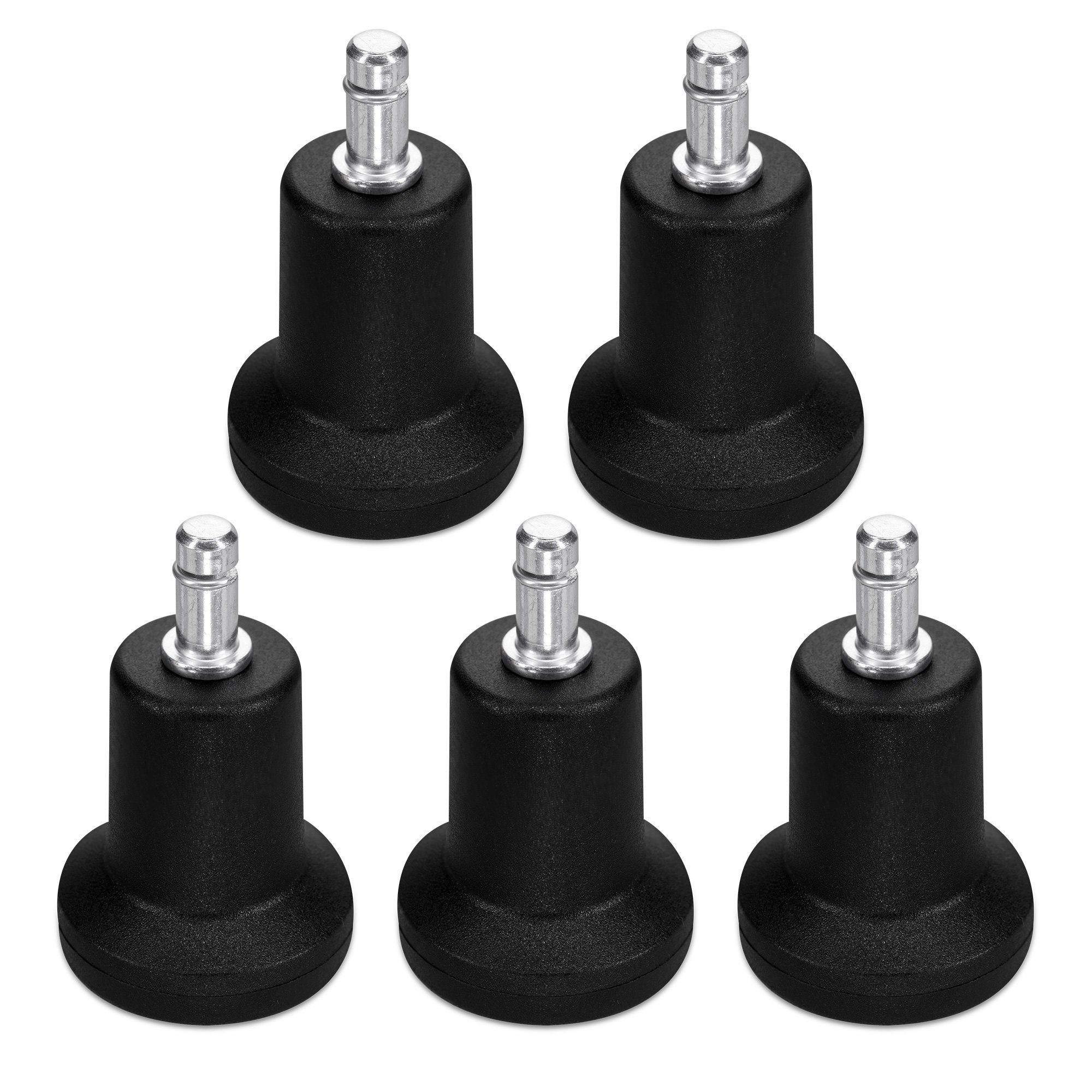 kwmobile Filzgleiter Bürostuhl Gleiter 5er Set - für Schreibtischstuhl 11mm x 22mm, (5 St)