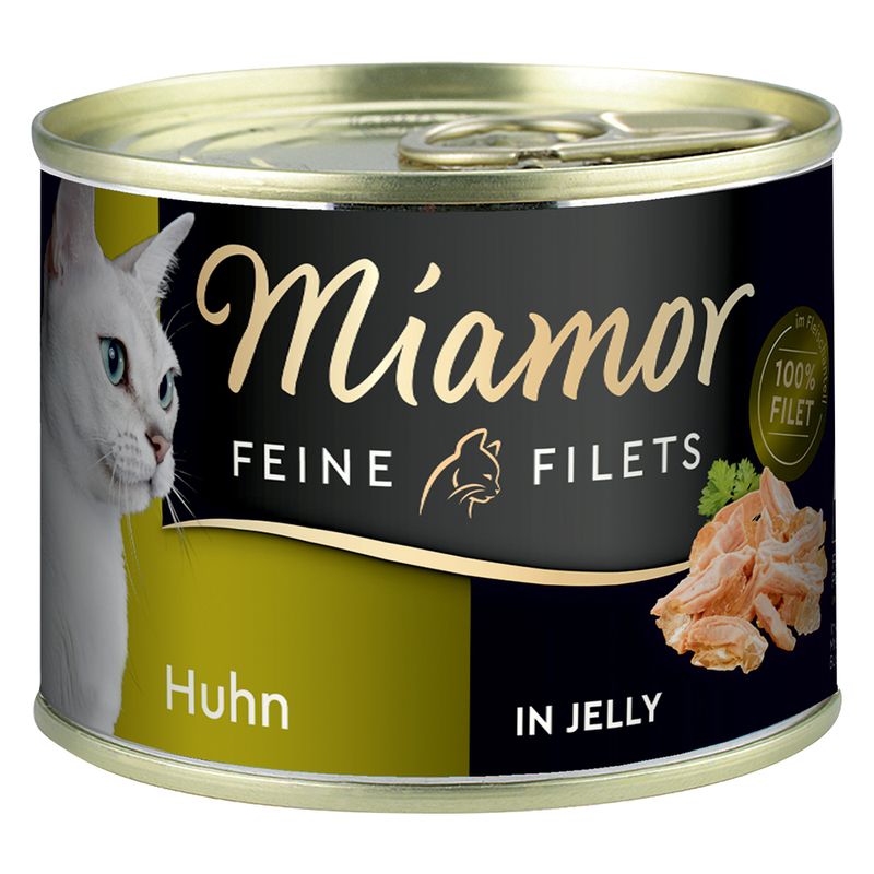 Sparpaket Miamor Feine Filets 12 x 185 g in Jelly