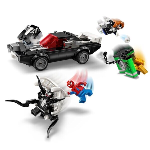 LEGO Marvel 76309 Spider-Man vs. Venoms Klassisk Bil