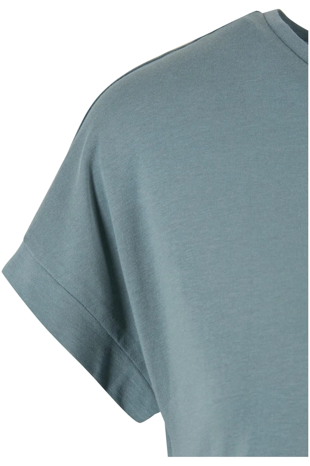 Urban Classics  Damen Ladies Organic Empire Volant T-Shirt-Kleid
