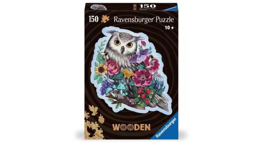 Ravensburger Puzzle - Geheimnisvolle Eule, 150 Teile