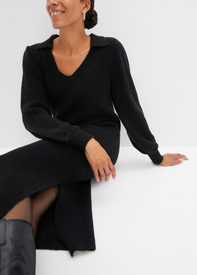 Midi-Strickkleid
