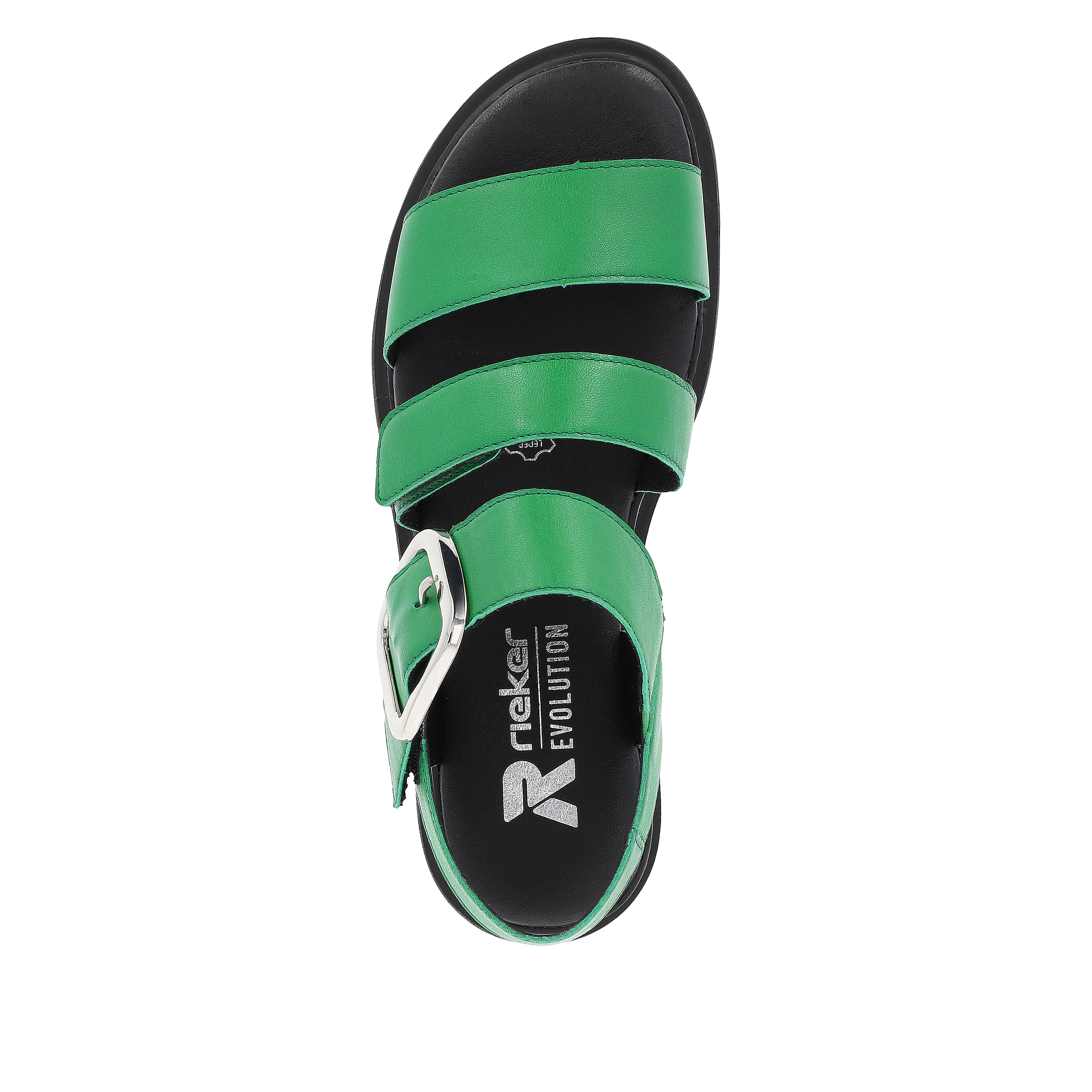 Rieker Damen Riemchensandalen smaragd green