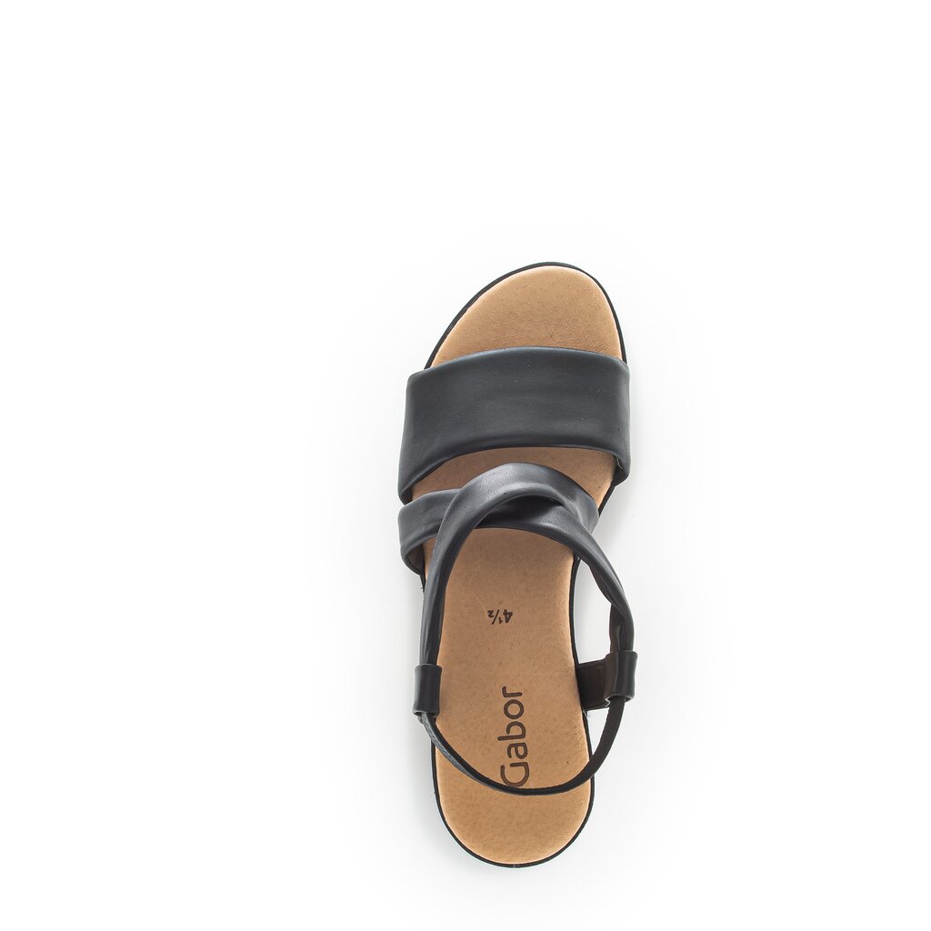 Gabor fashion Keilsandalette schwarz