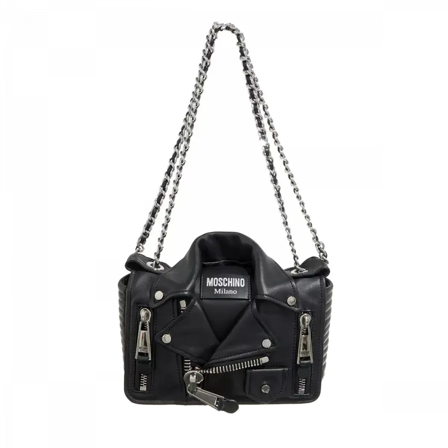 Moschino - Moschino Shoulder Bags Textil Black - schwarz