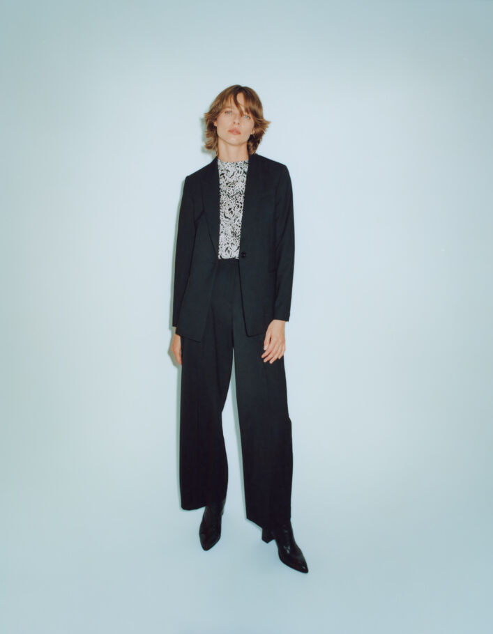 Veste de costume noire Femme