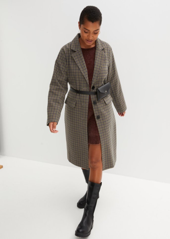 Oversize-Kleid in Strick