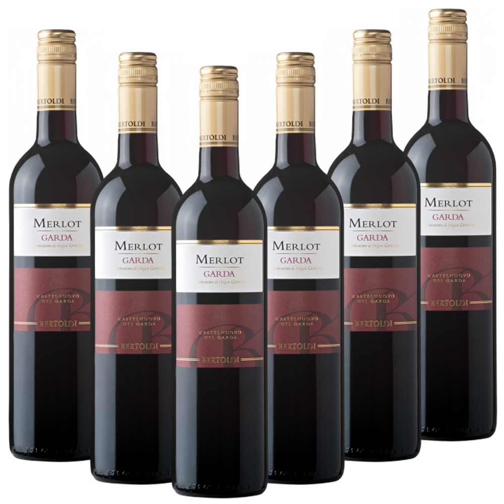 Bertoldi Merlot Garda DOC Bertoldi Italien  trocken - 6er Karton