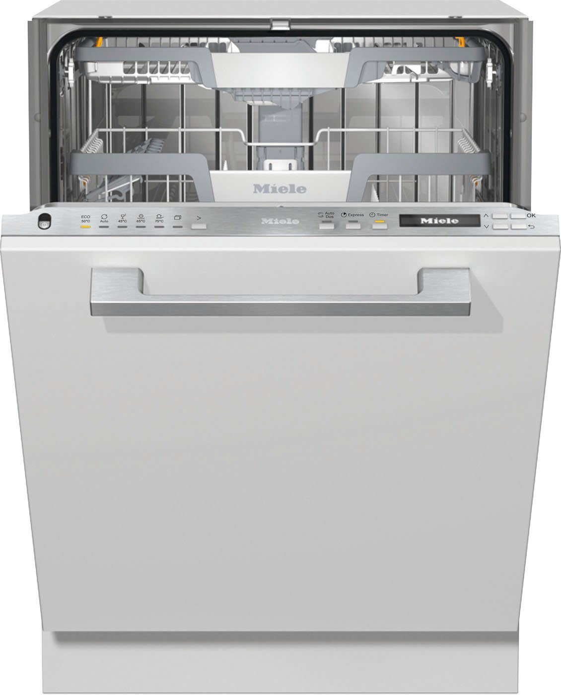 Miele vollintegrierbarer Geschirrspüler, G 7165 SCVi XXL AutoDos, 6 l, 14 Maßgedecke, XXL-Geschirrspüler