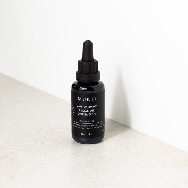 Mukti Organics Antioxidant Facial Oil Omega 3-6-9 Gesichtsöl
