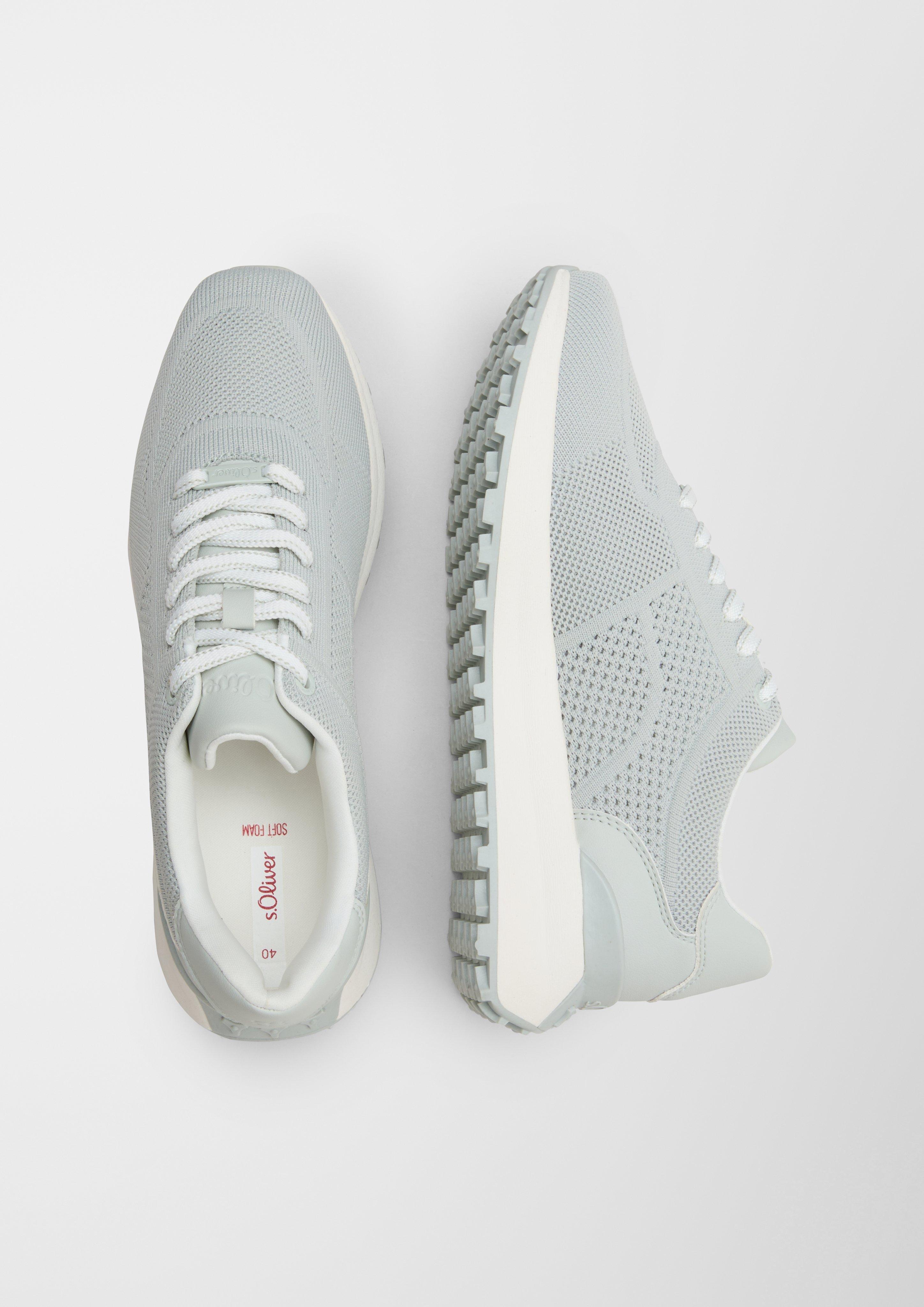 Sportlicher Sneaker in Mesh-Optik  6007343-804