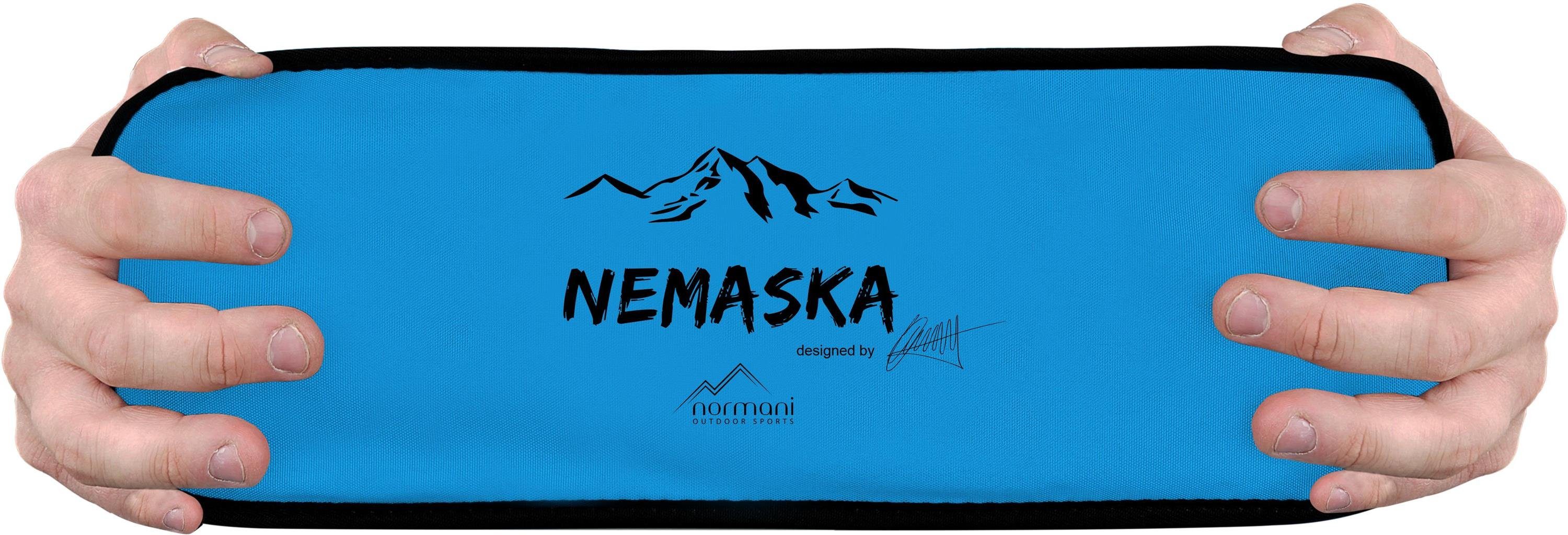 normani Campingstuhl Campingstuhl „Nemaska“, Ultraleichter XXL Outdoorstuhl Klappstuhl Faltstuhl Capingsessel - Maximale Belastbarkeit: 150 kg