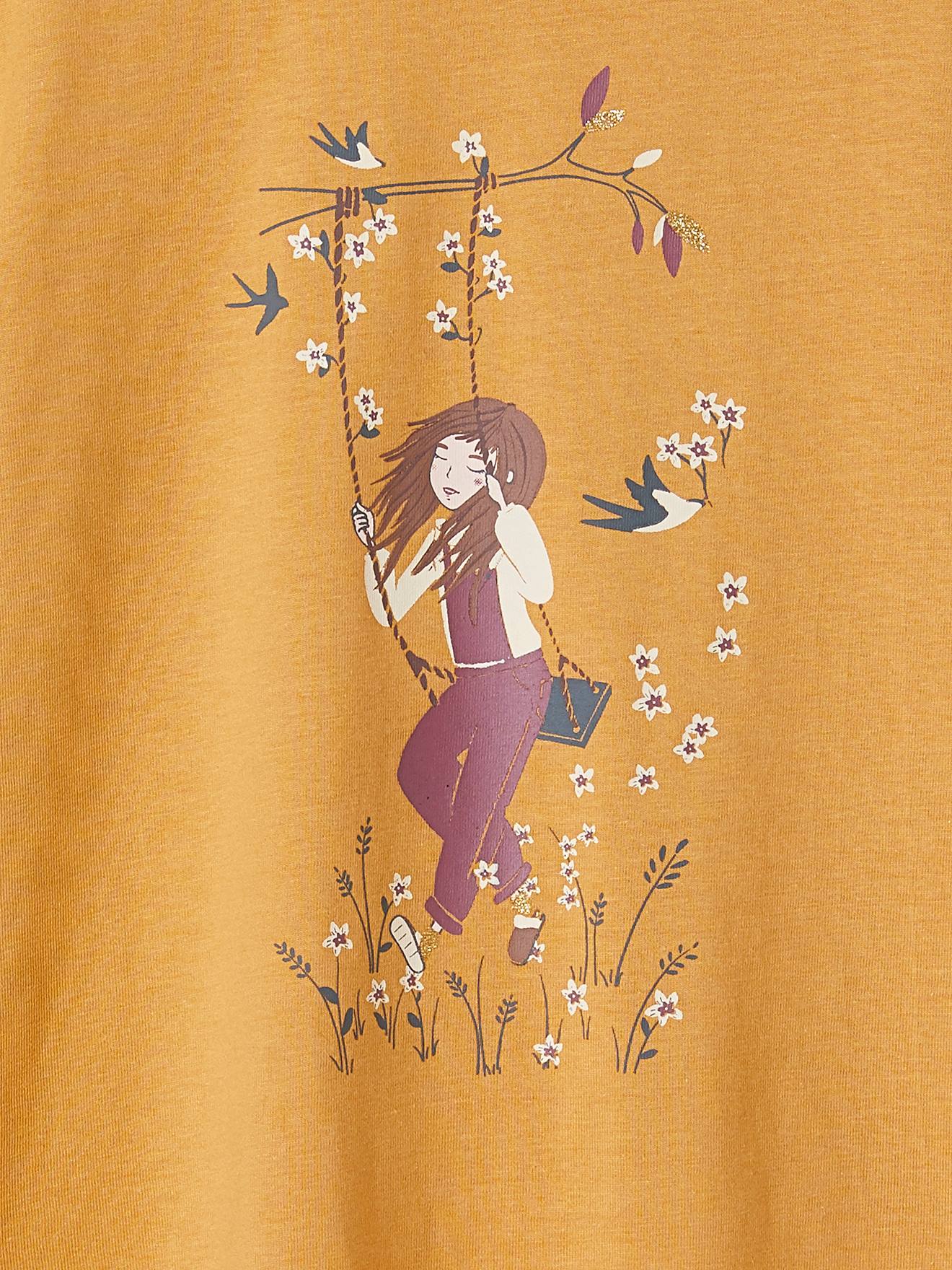 Vertbaudet Mädchen Shirt - senfgelb