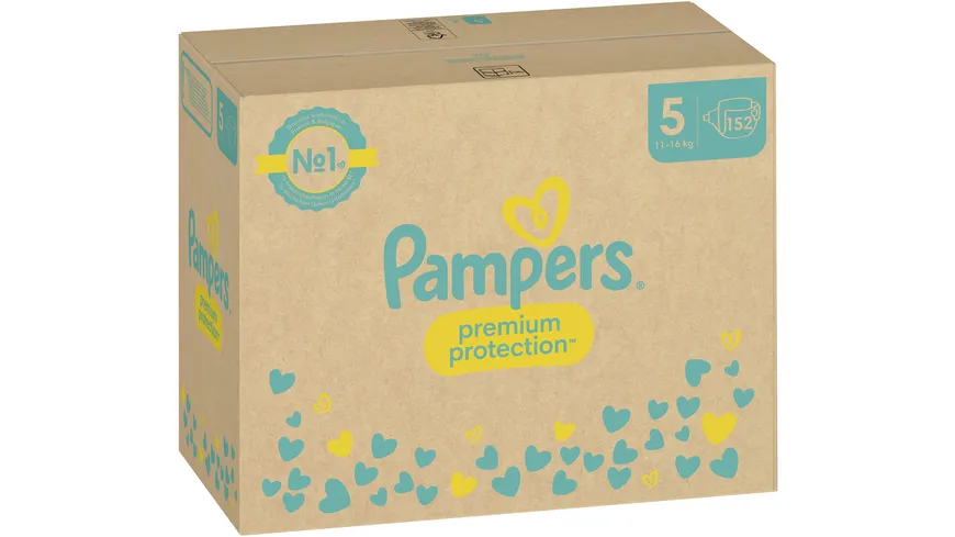 Pampers Premium Gr.5 Junior 11-16kg Monatsbox